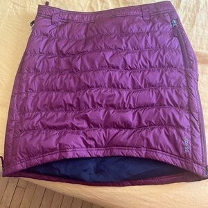 Skygo Women's Purple Quilted Skirt